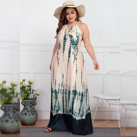 “Serena” Tye Dye Maxi Dress