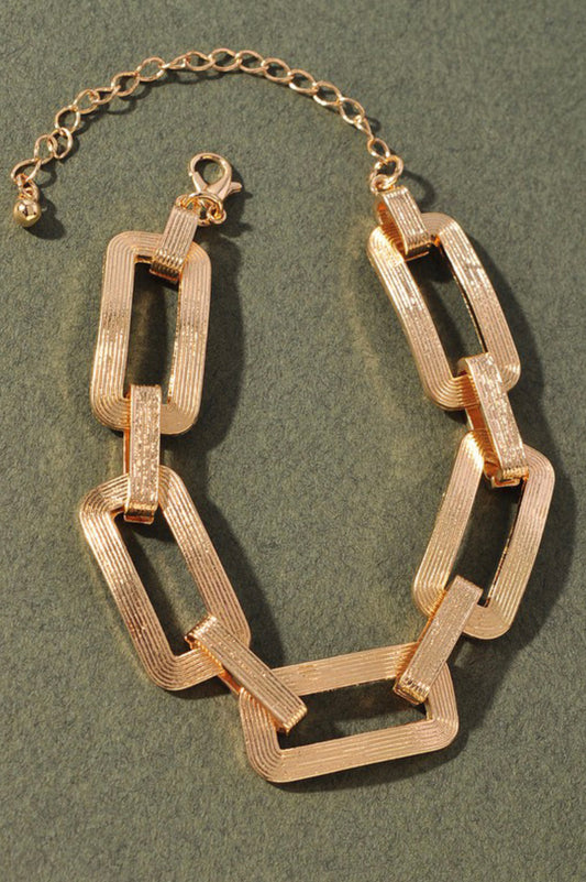 Rope Chain Bracelet (gold)