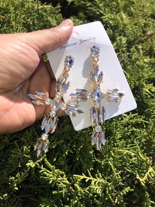 “Lead Me To The Cross” Stud Earrings