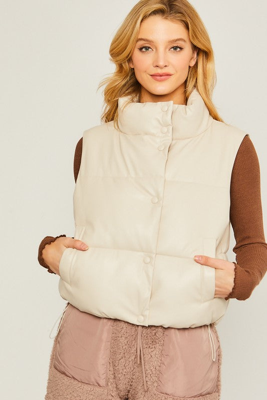 Puffer Padded Vest (3 Color Options)