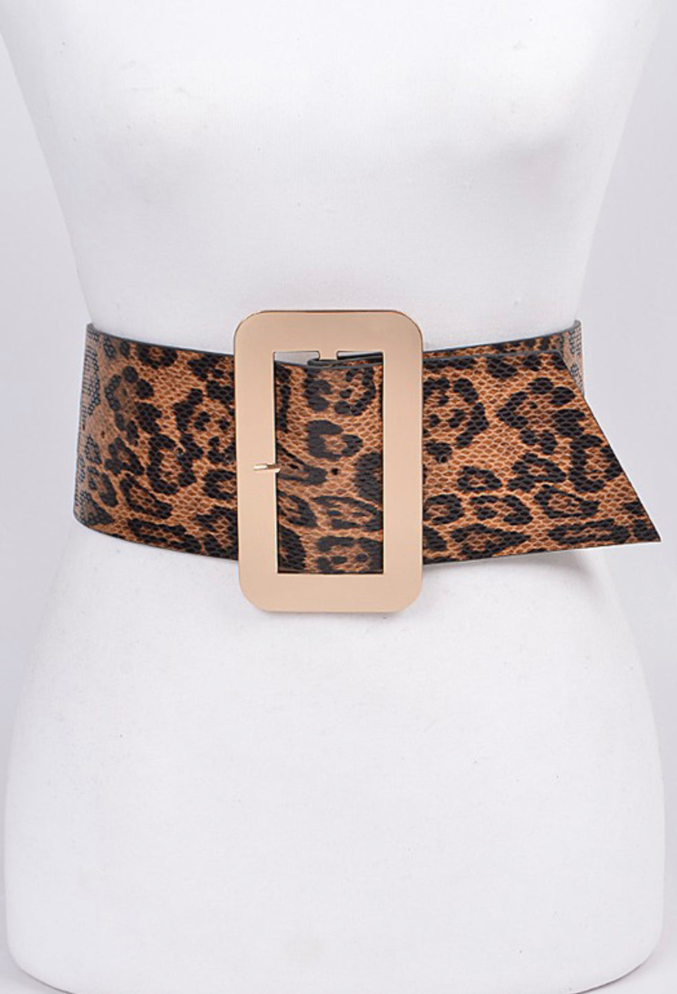 Leopard High Waist Belt
