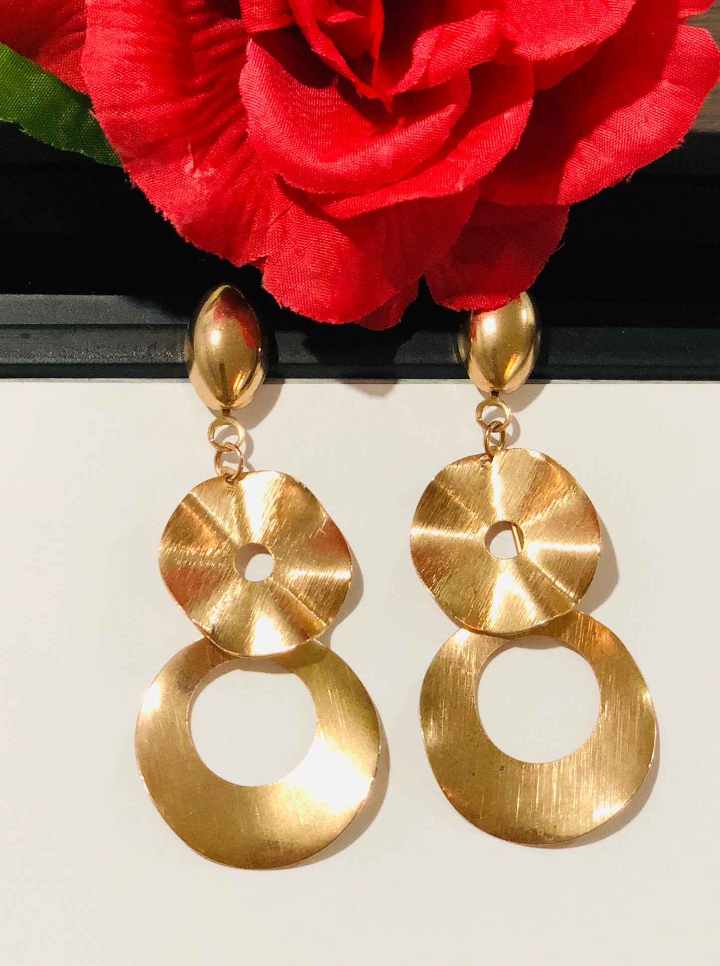 Gisele Earrings in Gold