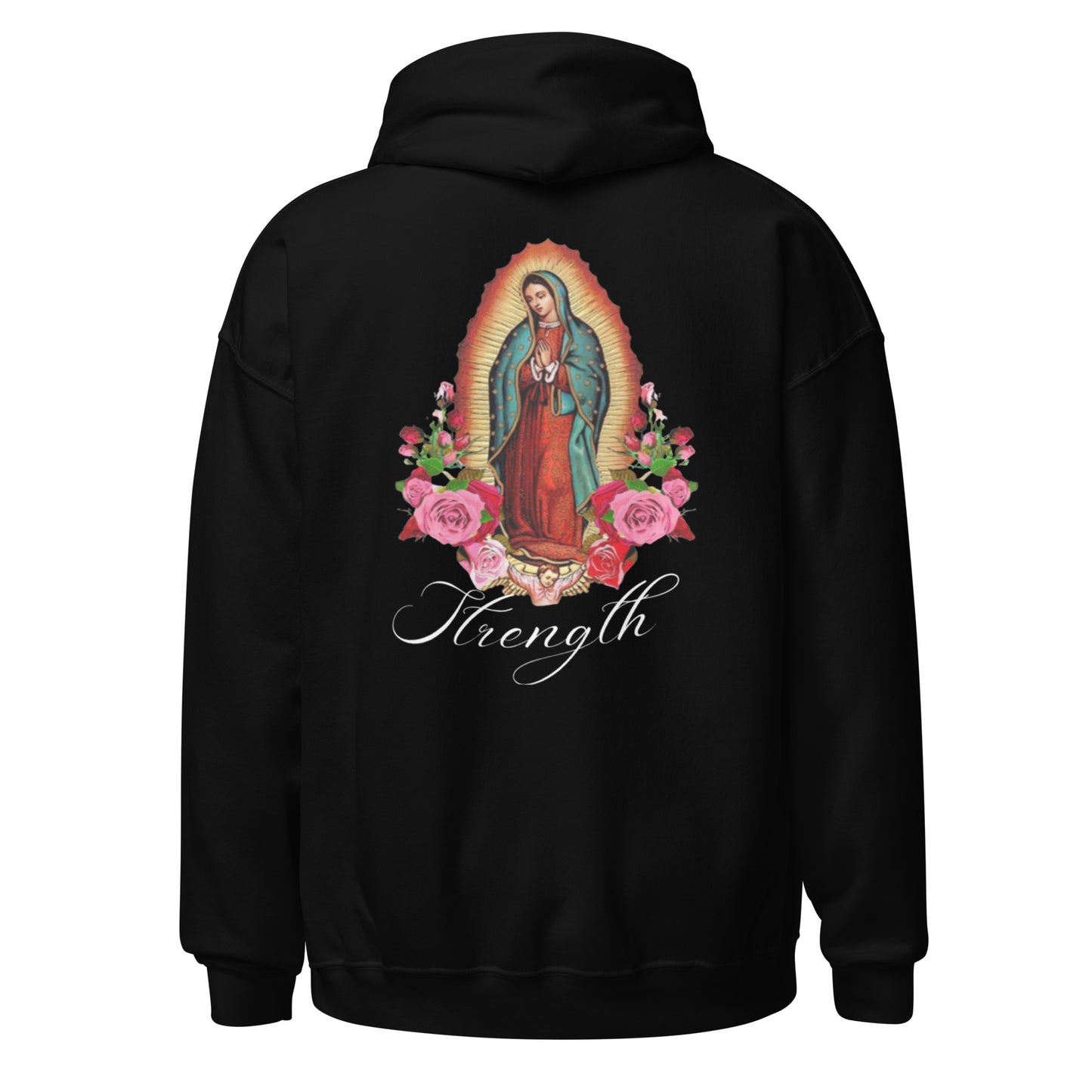 Virgin Mary Strength Unisex Hoodie